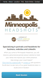 Mobile Screenshot of minneapolisheadshots.com